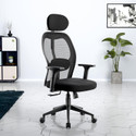 GREEN SOUL Yoga High Back Ergonomic Chair|Home, Office, WFH|1D Armrest,2D Lumbar Support Mesh Office Arm Chair
