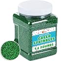 Green Sprinkles - 1.6 Pounds - Dark Green Jimmies - Ice Cream, Cake, Cupcake, Cookies