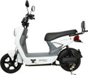 Green Sunny White 80KM Booking for Ex-Showroom Price (with Portable Charger, White)
