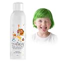 Green Temporary Hair Color Spray for Women Men, Instant Colored Hair Dye Alternative for Teens, Disposable Washable, Quick Styling for Party Cosplay Christmas Halloween, 150ml