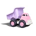 Green Toys Dump Truck in Pink Color - BPA Free, Phthalates Free Play Toys for Improving Gross Motor, Fine Motor Skills. Play Vehicles
