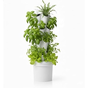 green warrior nova 20 planter vertical hydroponic amp aeroponic tower system with tds meter nutrients seeds amp coco disc - perfect for home farming amp gardening