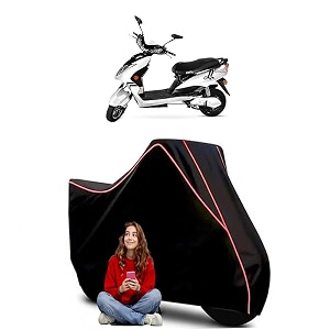 Green Zing Scooty Bike Cover Water Resistant