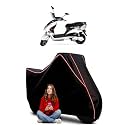 Green Zing Scooty Bike Cover Water Resistant