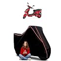 Green Zing Standard Scooty Bike Cover Water