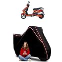 Green Zulu Scooty Bike Cover Water Resistant