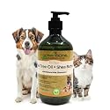 Greenbone Pet Spa All-Natural Plant-Based Shampoo - Tea Tree Oil & Shea Butter - Naturally Deodorizing & Hydrating