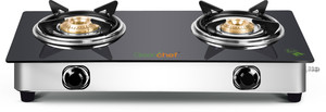 Greenchef Crystal Stainless Steel Manual Gas Stove