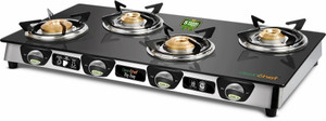 Greenchef ZIg Zag Glasstop 4Burner Glass Manual