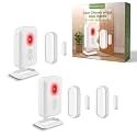 GreenCycle Door Sensor Chime When Door Opens, Entry Alert Chime