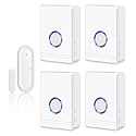 GreenCycle Door Sensor,Door Chime for Business/Home/Office/Store/Restaurant