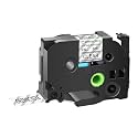 GREENCYCLE Extra Strength Label Tape TZe-S151 24mm 0.94" Laminated Clear Compatible for Brother P-Touch TZeS151 TZ-S151 TZe TZ 1 inch Black on Clear Label Tape for PT2730 PT9600 PTH500LI, 20 Pack