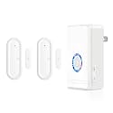 GreenCycle Wireless Door Open Sensor Chime, Door Entry Chime