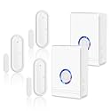 GREENCYCLE Wireless Door Sensor Chime,Door Chime for Business When Entering