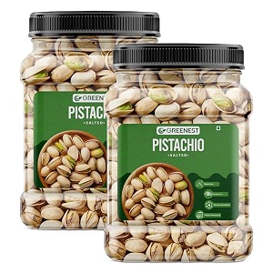 greenest dry fruits amp nuts 1 kg  pistachiohigh energy dry fruits snack  pure healthy amp natural fit for fasting  perfect for gifting 500gm each pack of 2