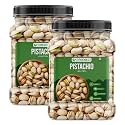 Greenest Dry Fruits &amp; Nuts |1 kg | Pistachio|High Energy dry Fruits Snack | Pure, Healthy &amp; Natural Fit For Fasting | Perfect For Gifting (500gm each (Pack of 2))