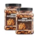 Greenest Dry Fruits &amp; Nuts | High Energy dry Fruits Snack | Pure, Healthy &amp; Natural Fit For Fasting | Perfect For Gifting (500 g (Pack of 2), Almonds)