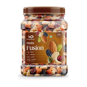 greenfinity healthy nutmix  mixed dryfruits  source of vitamin and minerals 1 x 500 g