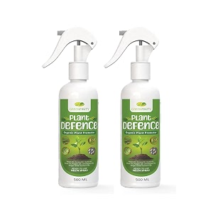 greenfinity plant defence neem oil spray 1l for indoor amp outdoor plantsfortified with 7 effective essential oils  removes mealybugs wide range of garden pests amp fungus  1000ml