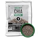 Greenfit Organic Premium Bulk Chia Seeds (10Lbs Bag) | A+ Grade Chia | Nutrient-Packed Superfood | Non-GMO | Gluten-Free Chia Seeds Bulk | Vegan