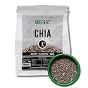 Greenfit Premium Bulk Chia (5Lbs Bag) | A+ Grade Chia | Nutrient-Packed Superfood | Non-GMO | Gluten-Free Chia Seeds Bulk | Vegan