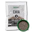 Greenfit Premium Bulk Chia Seeds (10Lbs Bag) | A+ Grade Chia | Nutrient-Packed Superfood | Non-GMO | Gluten-Free Chia Seeds Bulk | Vegan