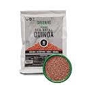 Greenfit Royal Organic Red Quinoa | Non-GMO, Gluten-Free, Vegan, and Organic | Complete Protein, High Fiber, Low-Calorie Red Quinoa | (10 Pound - Pack of 1)