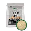Greenfit Royal Organic White Quinoa | Non-GMO, Gluten-Free, Vegan, and Organic | Complete Protein, High Fiber, Low-Calorie White Quinoa | (5 Pound - Pack of 1)