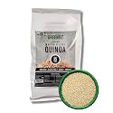 Greenfit Royal Organic White Quinoa | Non-GMO, Gluten-Free, Vegan, and Organic | Complete Protein, High Fiber, Low-Calorie White Quinoa | (25 Pound - Pack of 1)