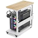 GreenForest Heavy Duty PC Stand, Gaming Computer Tower Cart with Wheels