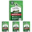 Greenies Regular Dental Dog Treats, Original Chicken Flavor, 12 Count (Pack of 4)