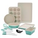 GreenLife CC002429-001 Ceramic Baking Set, 12 Piece (Turquoise)