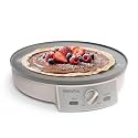 GreenPan Advanced 12" Crepe Maker, Ceramic Nonstick PFAS-Free Coating, Adjustable Temperature Control, 400°F Heating, Batter Spreader &amp; Crepe Turner Included, Clay