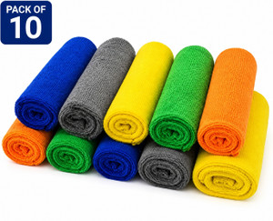Greensify Pack of 10 microfiber cleaning cloth