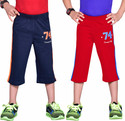 Greenwich Three Fourth For Boys (Multicolor Pack of 2)