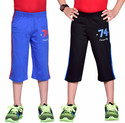 Greenwich Three Fourth For Boys (Multicolor Pack of 2)
