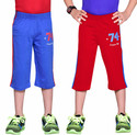 Greenwich Three Fourth For Boys (Multicolor Pack of 2)