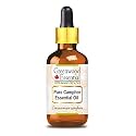 Greenwood Essential Camphor Essential Oil (Cinnamomum camphora) with Glass Dropper Pure | Non-Sticky | Non-greasy | Lightweight | Men &amp; Women | All Skin Types | Steam Distilled 10ml