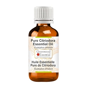 greenwood essential citriodora essential oil eucalyptus citriodora pure  non-sticky  non-greasy  lightweight  men amp women  all skin types  steam distilled 5ml