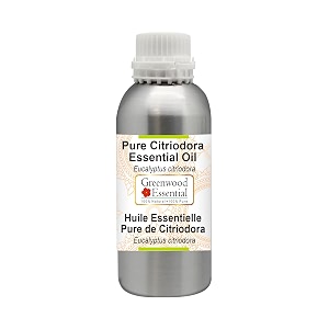 greenwood essential citriodora essential oil eucalyptus citriodora pure  non-sticky  non-greasy  lightweight  men amp women  all skin types  steam distilled 630ml