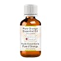 Greenwood Essential Orange Essential Oil (Citrus sinensis) Pure | Non-Sticky | Non-greasy | Lightweight | Men &amp; Women | All Skin Types | Steam Distilled 30ml