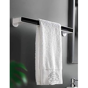 paper towel holder  plastic self adhesive wall mount paper towel holder for kitchen bathroom toilet  under cabinet  no drilling  weight capacity-10 kg size-1827  216  118 inch