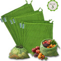 GREEYAAN 100 Cotton Fridge Vegetable Storage Bag