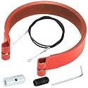 GREHUA 4" Go Kart Brake Band w/ 71" Throttle Cable Kit Compatible with Predator 212cc 420cc 196cc 6.5hp GX160 GX200 Manco Bandit Critter Rotary Azusa Yerf-Dog Yard Cart Mini Bike ATV Dune Buggy Parts