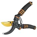 GRENPRO 8.5" Garden Shears, 1.38" Cut Capacity Pruning Shears for Gardening