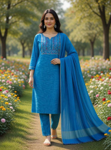 Greta Fashion Embroidered Kurta Trouser Pant