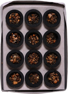 grewia natural sambrani dhoop cups pack of 12 dhoop cups for home puja_2 guggul dhoop pack of 13