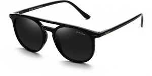 Grey Jack Polarized Round Sunglasses 50 For