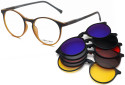 Grey Jack Round Sunglasses