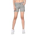 Grey Women Solid Knitted Regular Fit Regular